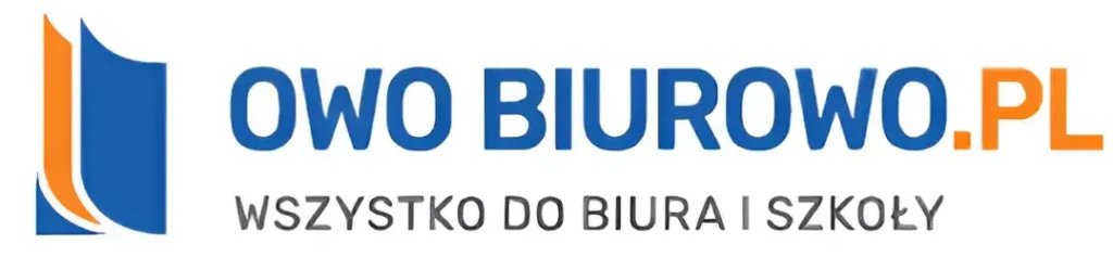 Logo Owobiurowo.pl, sklep z artykułami biurowymi